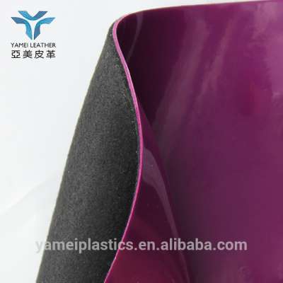 Rexine shoe leather with Non-woven backing,raw material for shoe making
